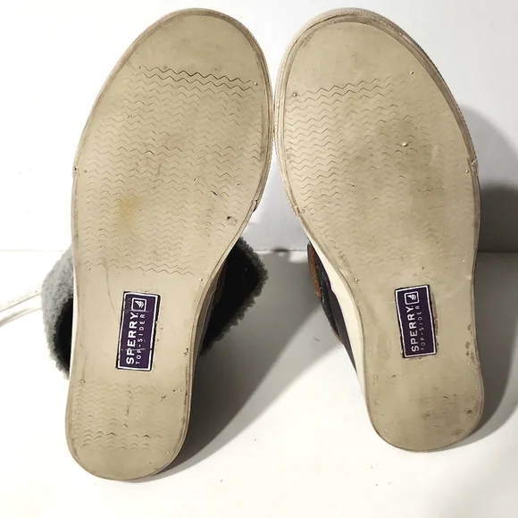 Sperry Top-Sider Abacos Silver Gray Wool Versatile Sneakers Size 7M - Picture 9 of 12